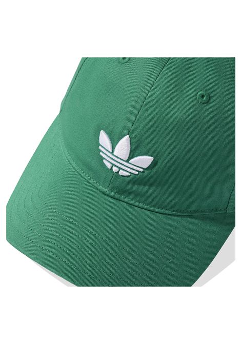 Cappello Adidas Originals Adicolor Classic Trefoil Baseball Verde Unisex ADIDAS ORIGINALS | Cappelli | KC8039-